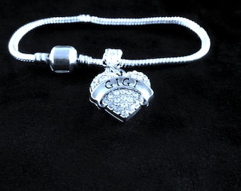 Gigi bracelet GIGI charm bracelet GIGI gift Best GIGI gift