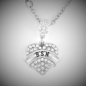 BSN Necklace Austrian crystal  BSN chain BSN Jewelry or present