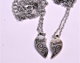 best friend necklace sets each set two necklaces