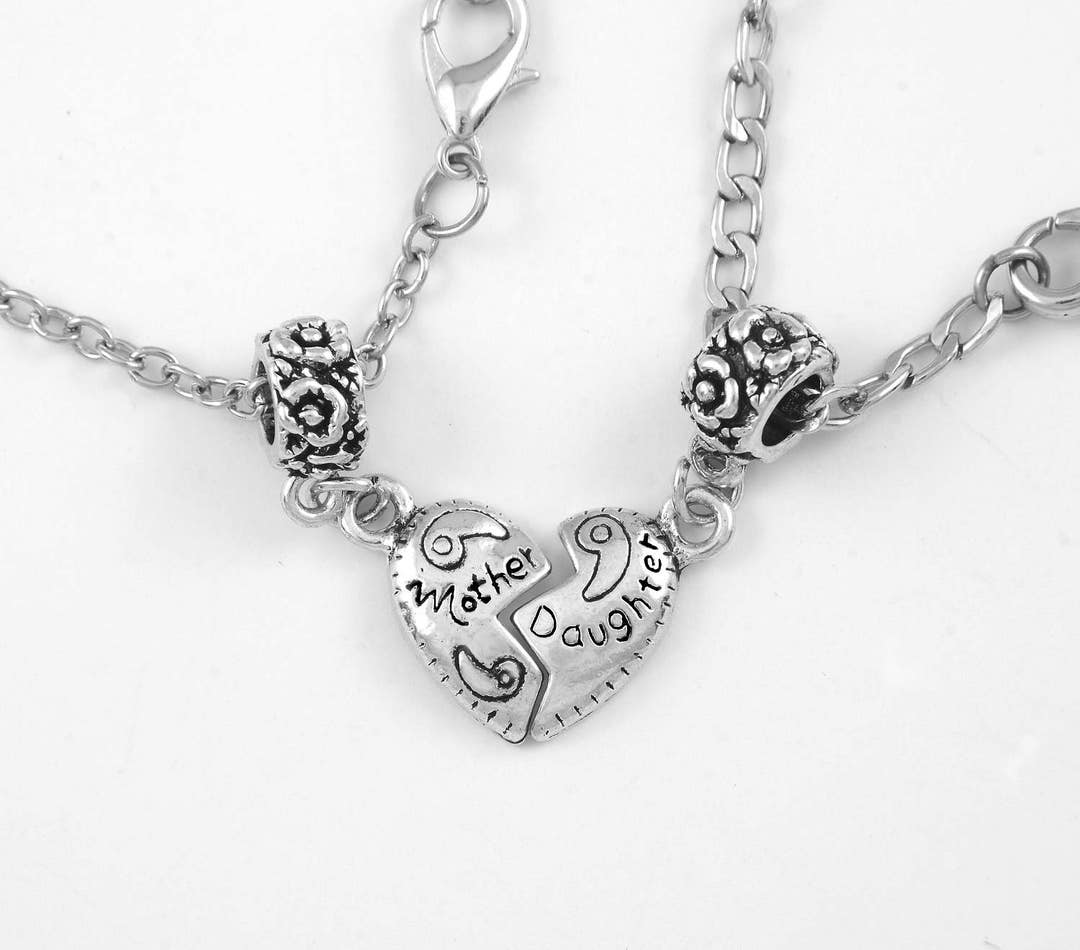 Mother Daughter Necklace Set Daughter Necklace Mother Daughter Necklace