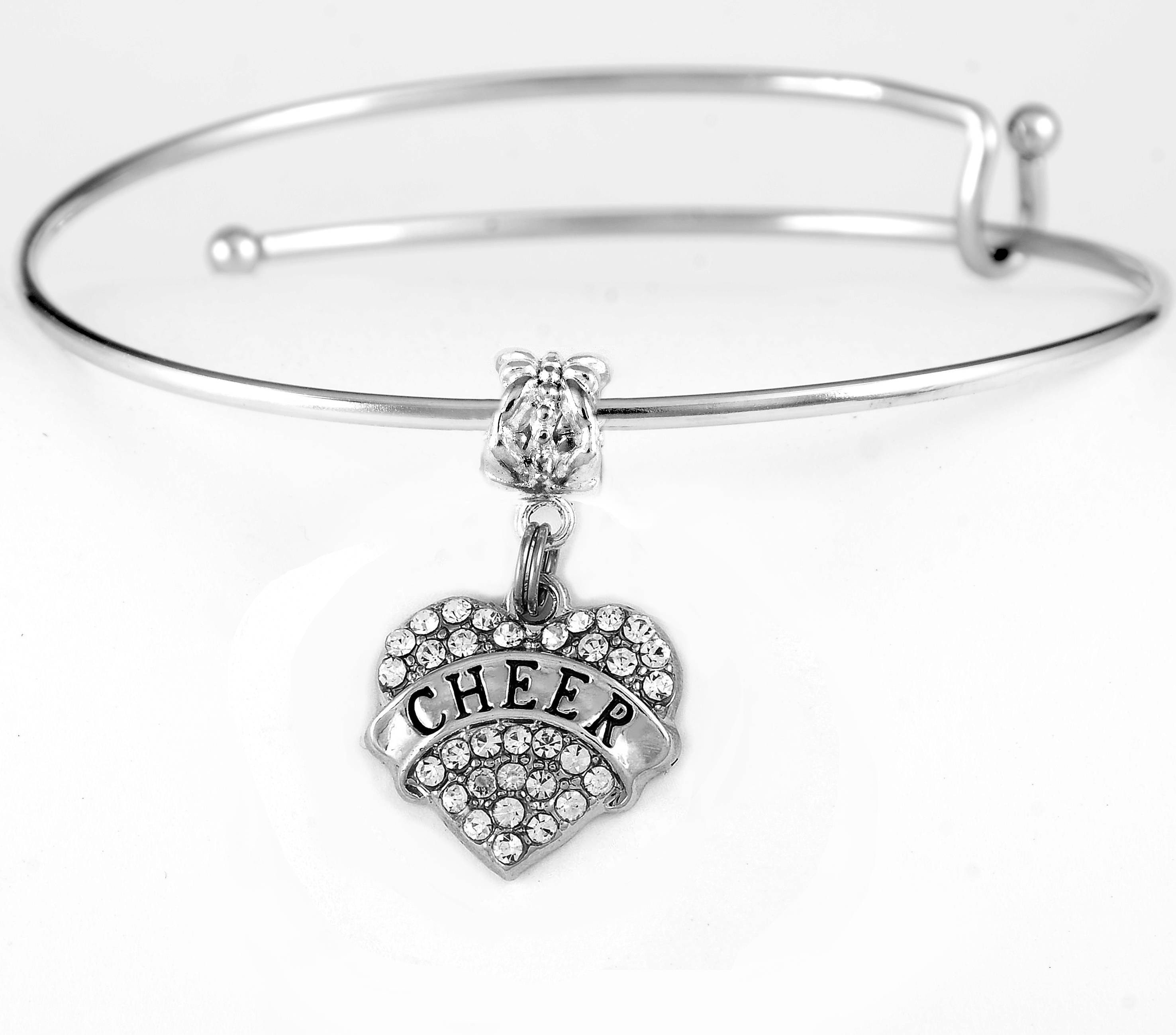Cheer Charm Bracelet