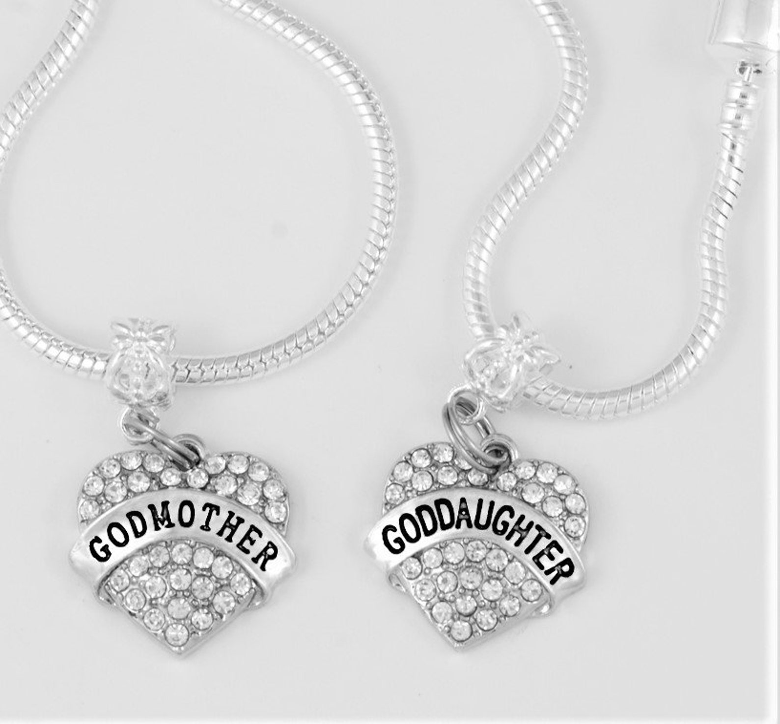 Godmother Goddaughter Necklace Set 2 Necklaces One for Each. Etsy