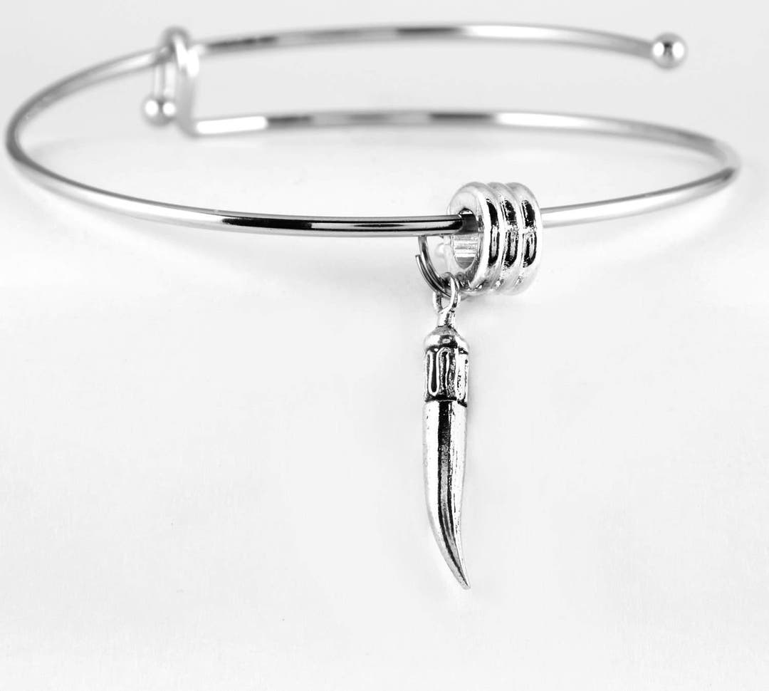 Italian Horn Bracelet Italian Horn Charm Bracelet Italian Horn