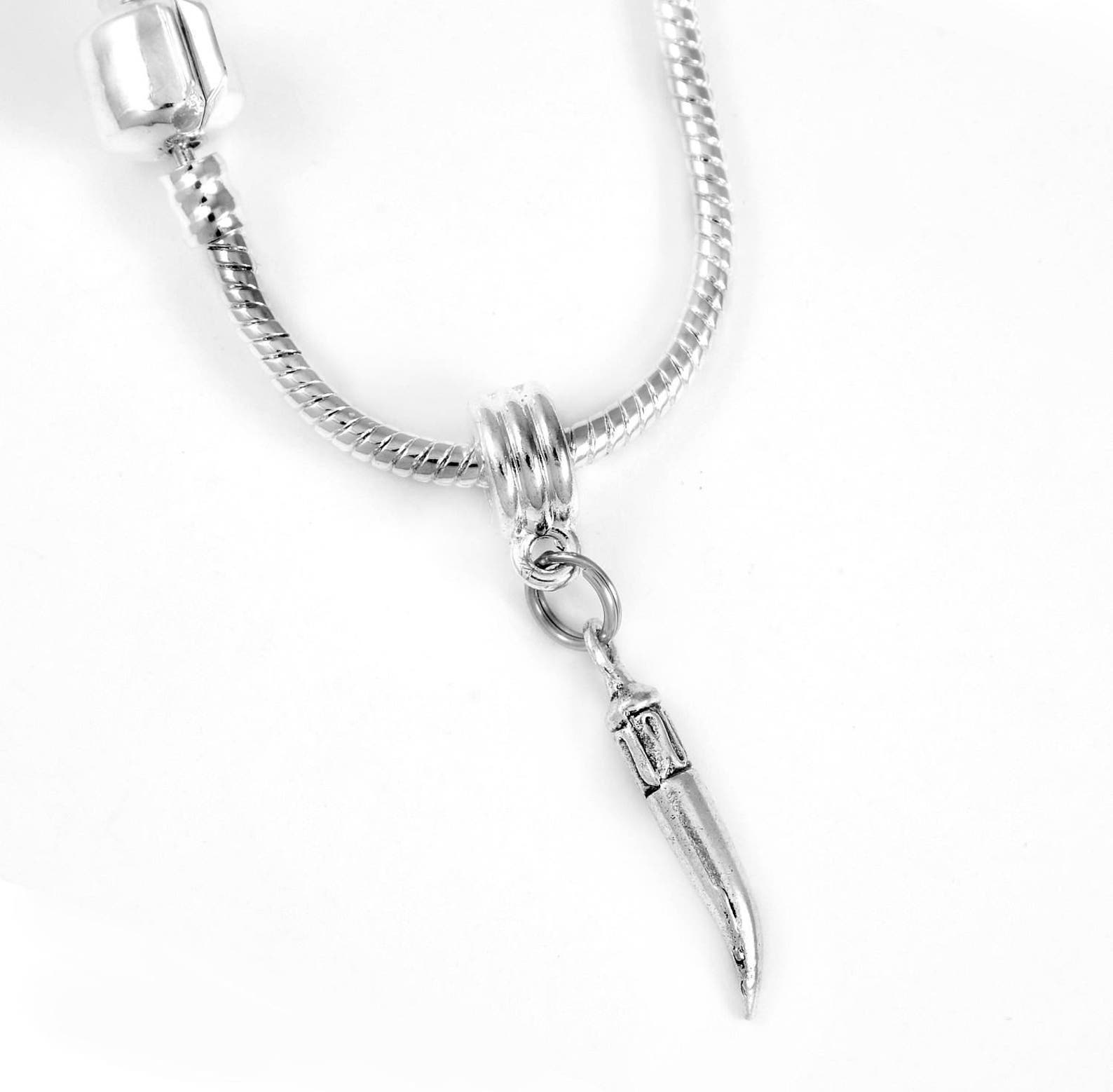 Italian Horn Bracelet. Italian Jewelry Italian Charm Bracelet Etsy