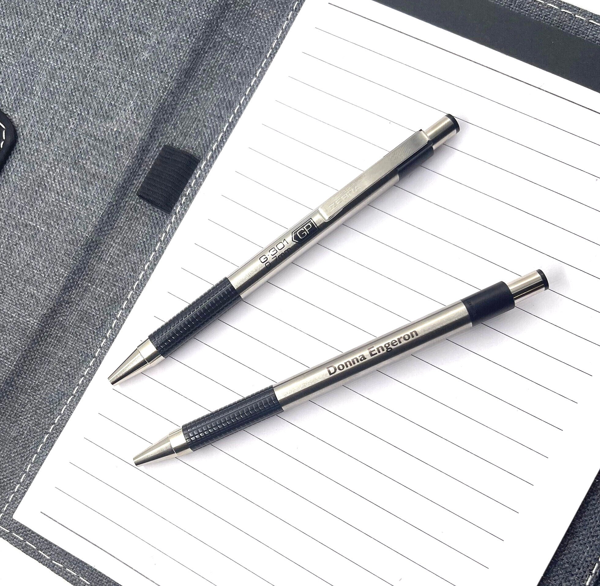 Personalized Zebra G-301 Gel Pen (0.7mm Tip), Add Text, Names, or