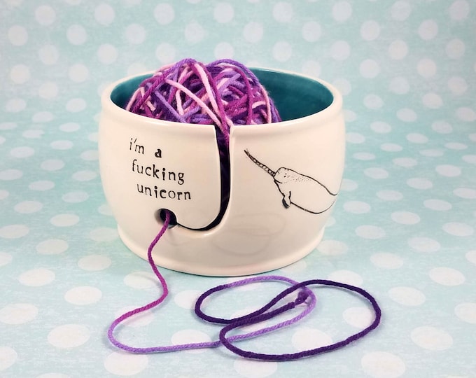Tazza In Ceramica 'I'm A F-cking Unicorn' 283g – Design Su Entrambi I Lati, Lavabile In Microonde