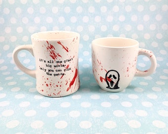 Scream One Great Big Movie Ceramic Mug with "Blood Splatter"