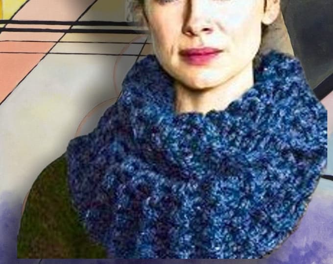 Outlander Inspired Hand Knit Cowl Scarf Snood Loop Circle - Etsy Canada