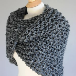 Outlander Schal, Schultertuch, Halswärmer, Strickpullover, Geschenk für Mutter, Frau, sie, handgestrickter Schal, CUSOM COLOURS