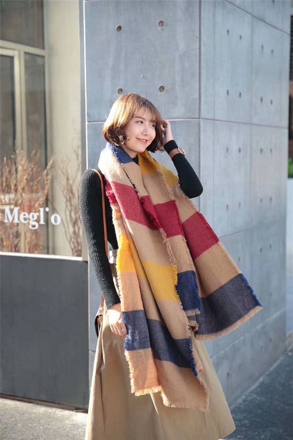 Blanket scarf Zara inspired scarf color 