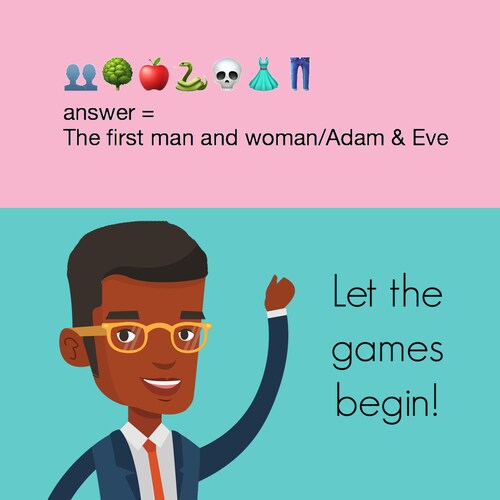 man book guess the emoji