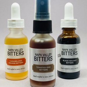 15% OFF - Bourbon Lovers - Cocktail Bitters Set