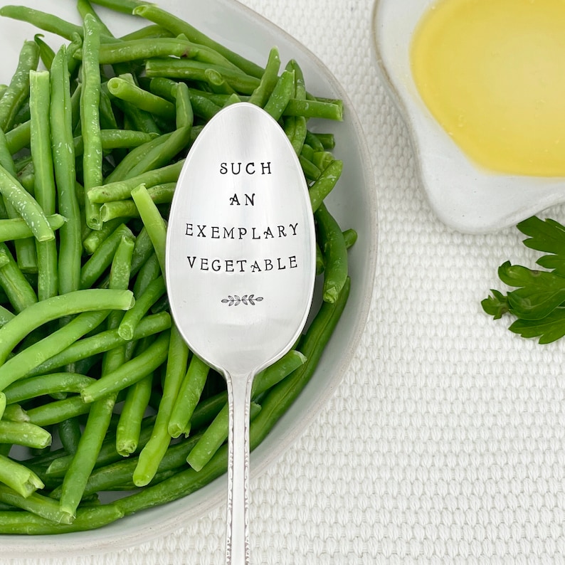 Jane Austen serving spoons, What Excellent Boiled Potatoes, Janeite gift, bookish gift, image 3