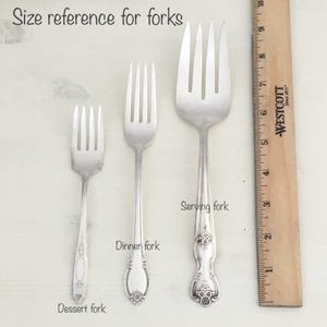 Vintage Wedding Forks - Better Together, Hand Stamped, Cake Forks ...