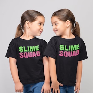 Slime Squad Shirt | Slime Shirts for Girls, Slime Shirts for Birthday, Slime Tshirt, Slime Stuff, Slime Kids, Slime Girl, Slime Party Favors