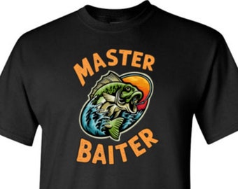 Compulsive Master Baiter Fishing T Navy / 5XL