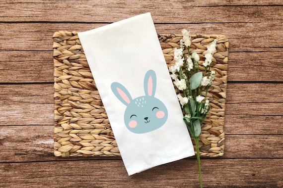 Set Di 2 Asciugamani Pasquali Con Coniglietti - Morbidi E Super Assorbenti Per La Cucina - Foto 10