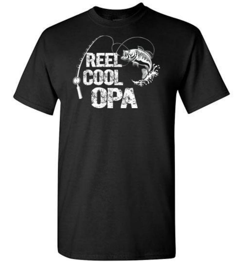 Reel Cool Opa Shirt for Men Opa Fishing Shirts Opa Fishing | Etsy