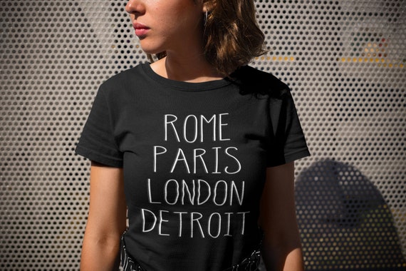 detroit t shirts women's