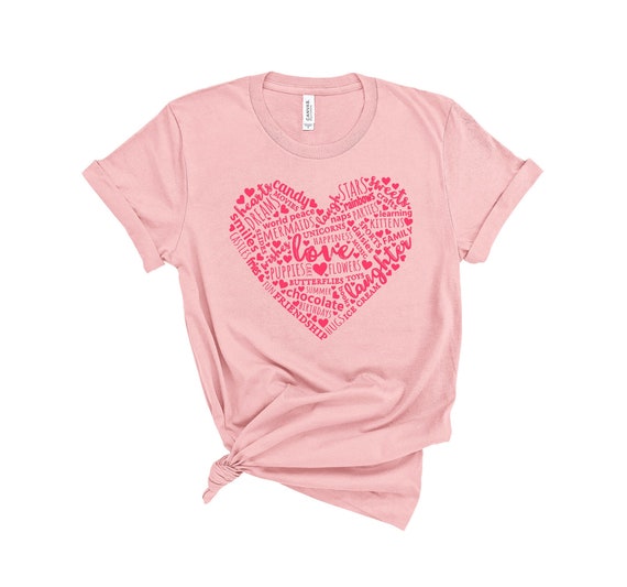 Funny Valentines Day Unicorn Love Heart Shirts For Girls Funny Valentines Day Unicorn Love Heart Shirts For Girls