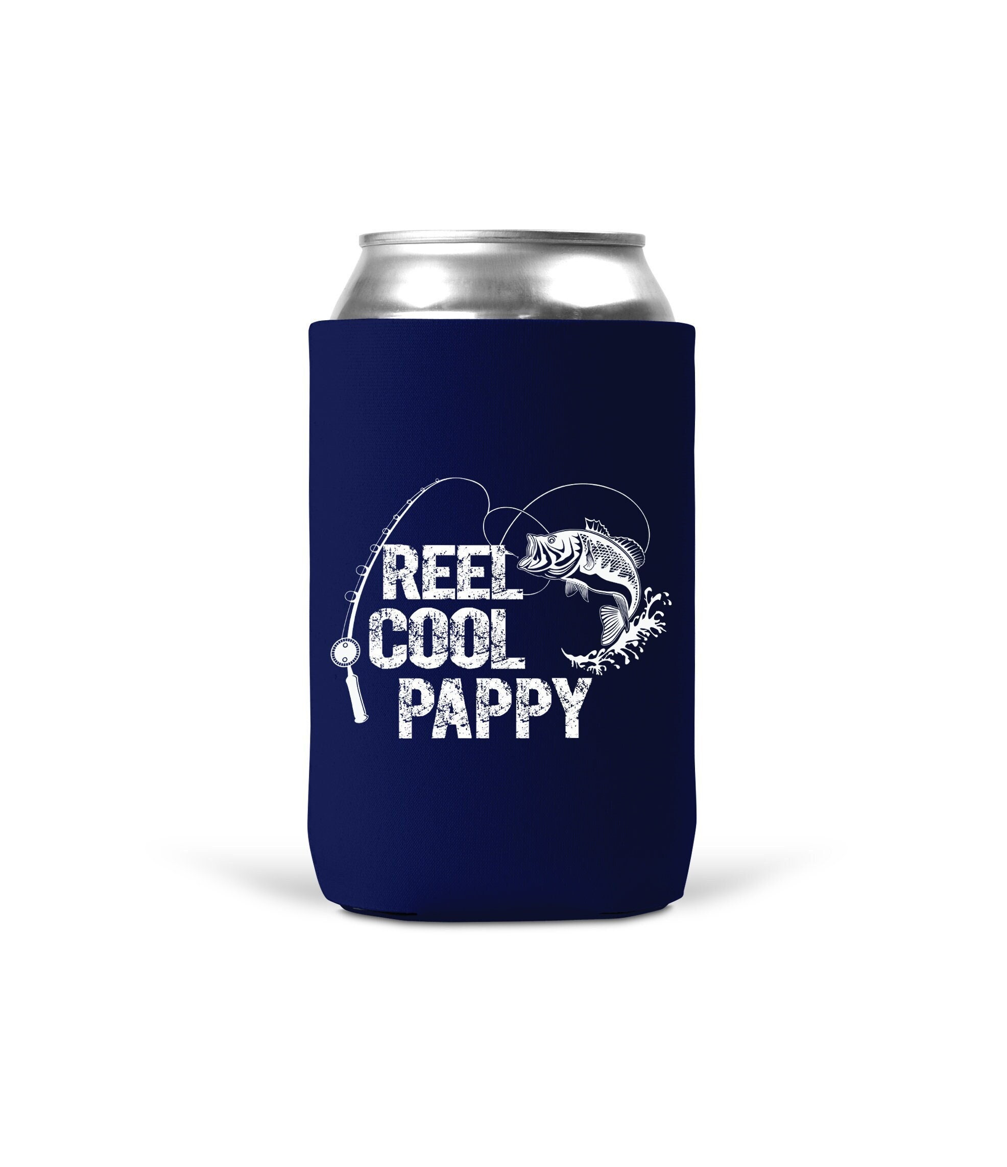 Reel Cool Pappy Can Cooler Sleeve Insulated 12oz Beverage Beer