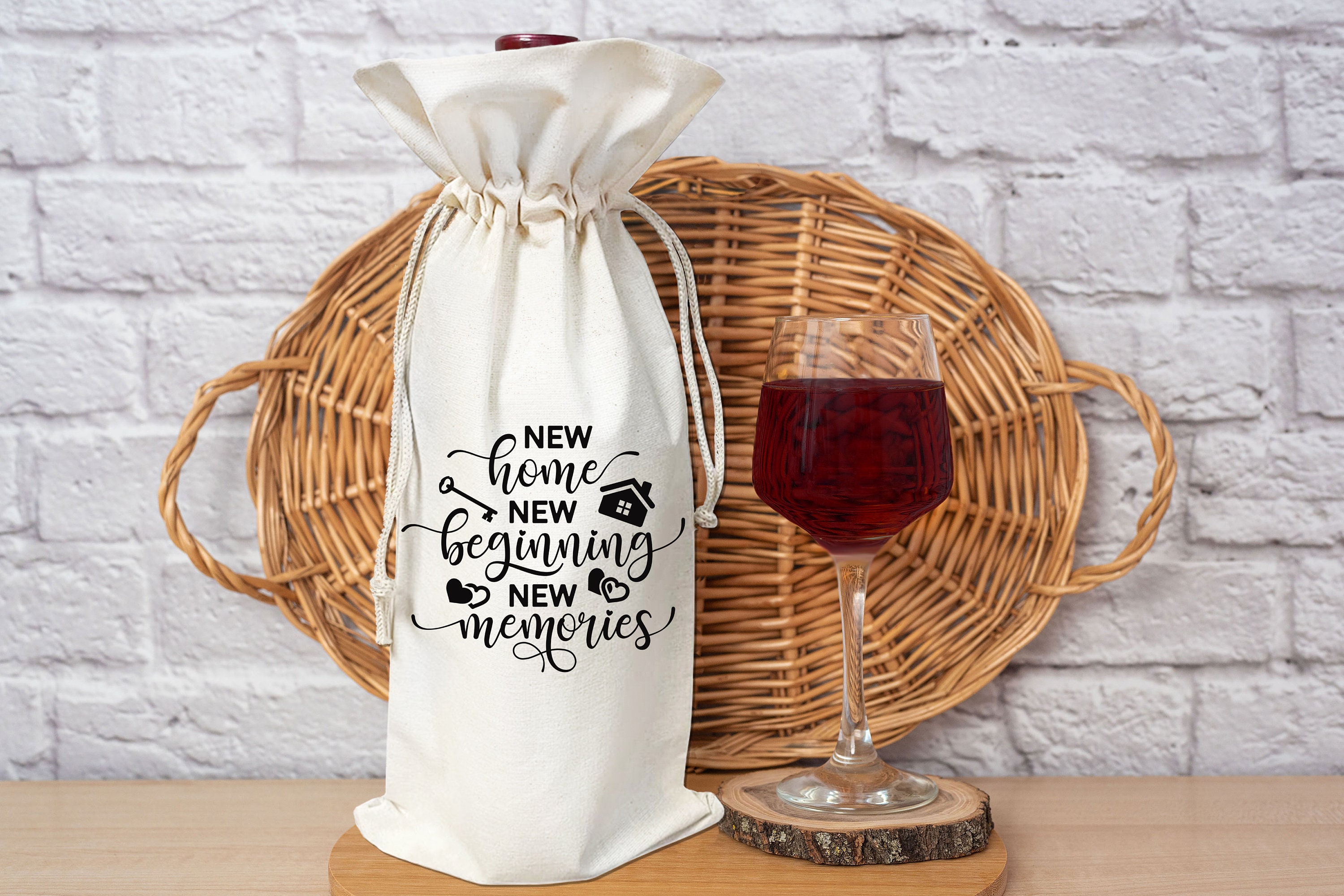 Welcome Home Wine Gift Bags – Real Estate Supply Store