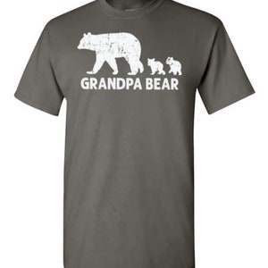 Grandpa Bear Shirt for Men Grandpa Shirts New Grandpa - Etsy