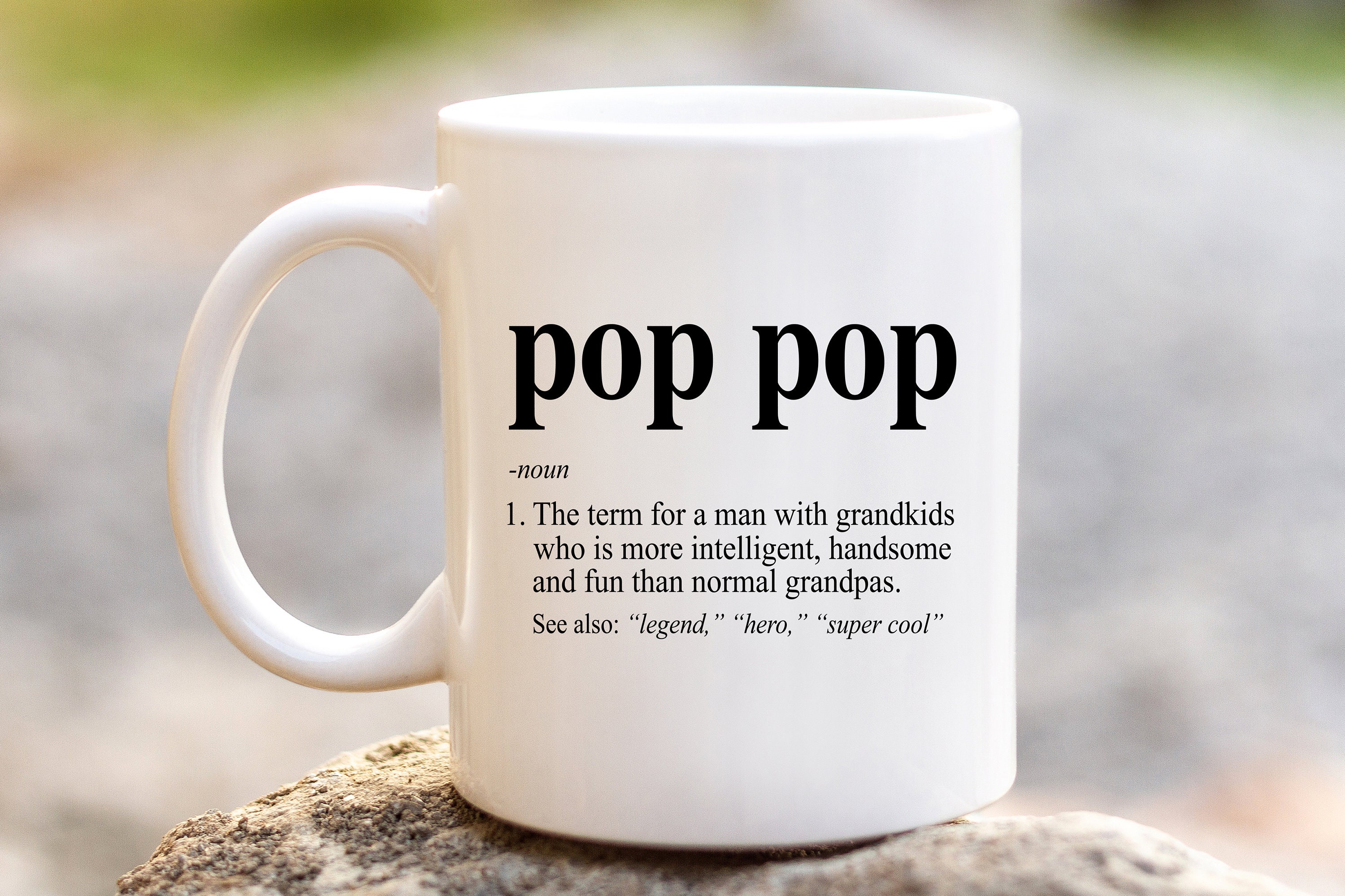Pop Pop Definition Coffee Mug Poppop Definition Pop pop Etsy Canada
