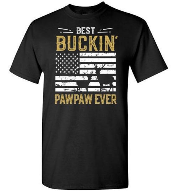 Mens Best Buckin' Pawpaw Ever Deer Hunting Christmas Gifts T-Shirt Mens Best Buckin' Pawpaw Ever Deer Hunting Christmas Gifts T-Shirt