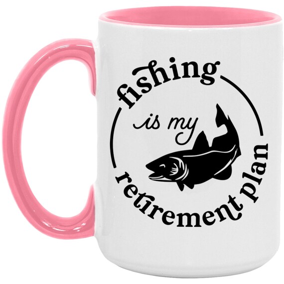 Mug De Pêche Humoristique Pour Homme - Cadeau Fête Des Pères - Céramique Blanc