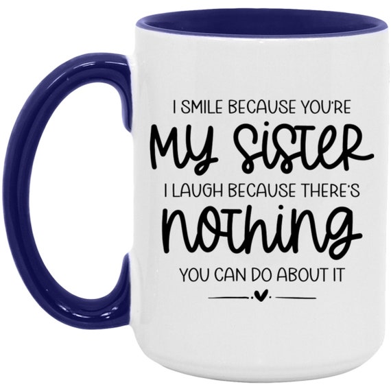 Tazza in ceramica personalizzata We're Not Sugar & Spice And Everything Nice divertente per le migliori amiche e fidanzate - CALLIE