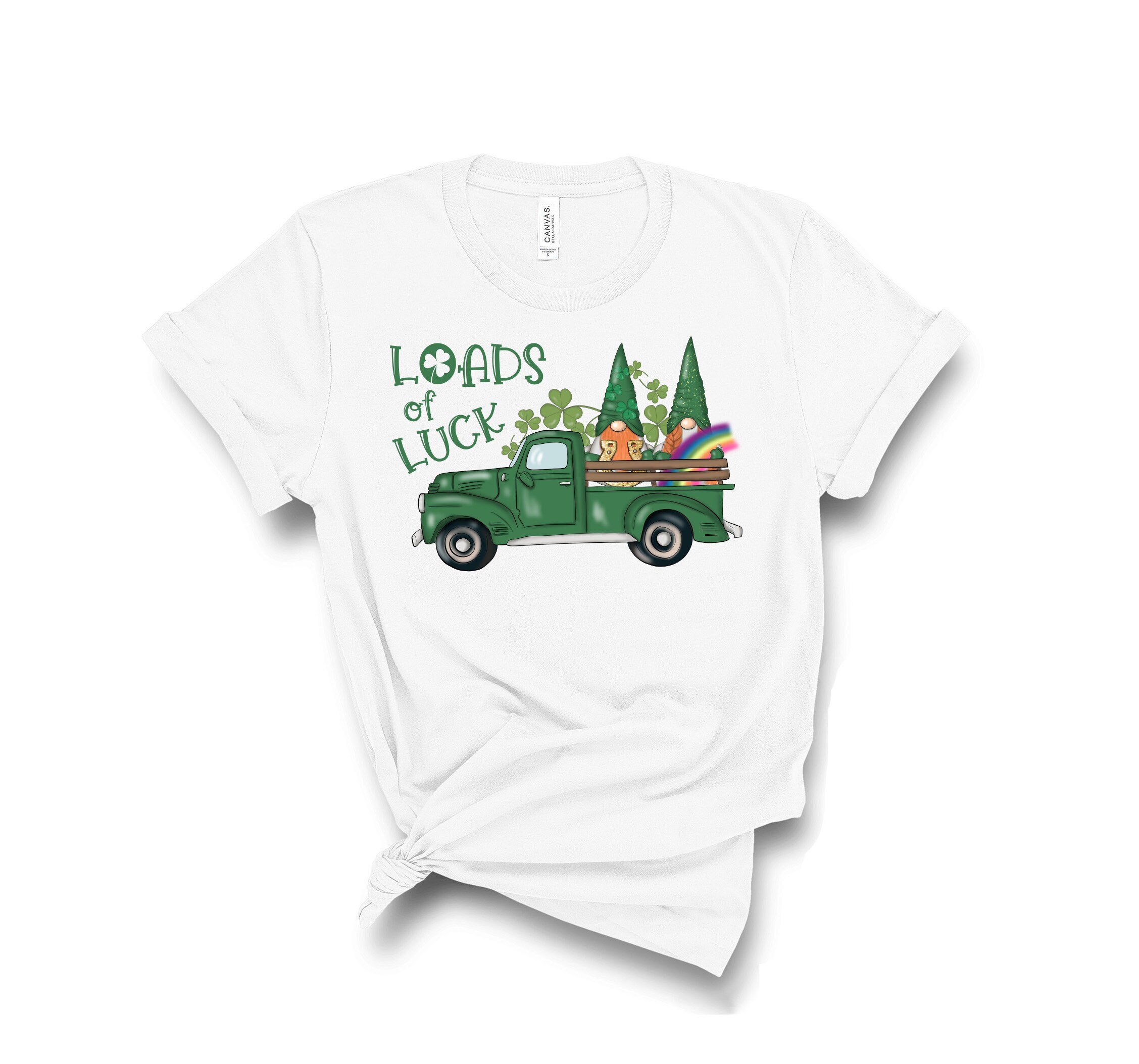 Loads Of Luck Truck Golden Retriever St Patrick's Day T-Shirt Loads Of Luck Truck Golden Retriever St Patrick's Day T-Shirt