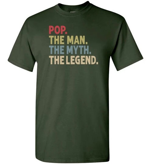the man the myth the legend t shirt