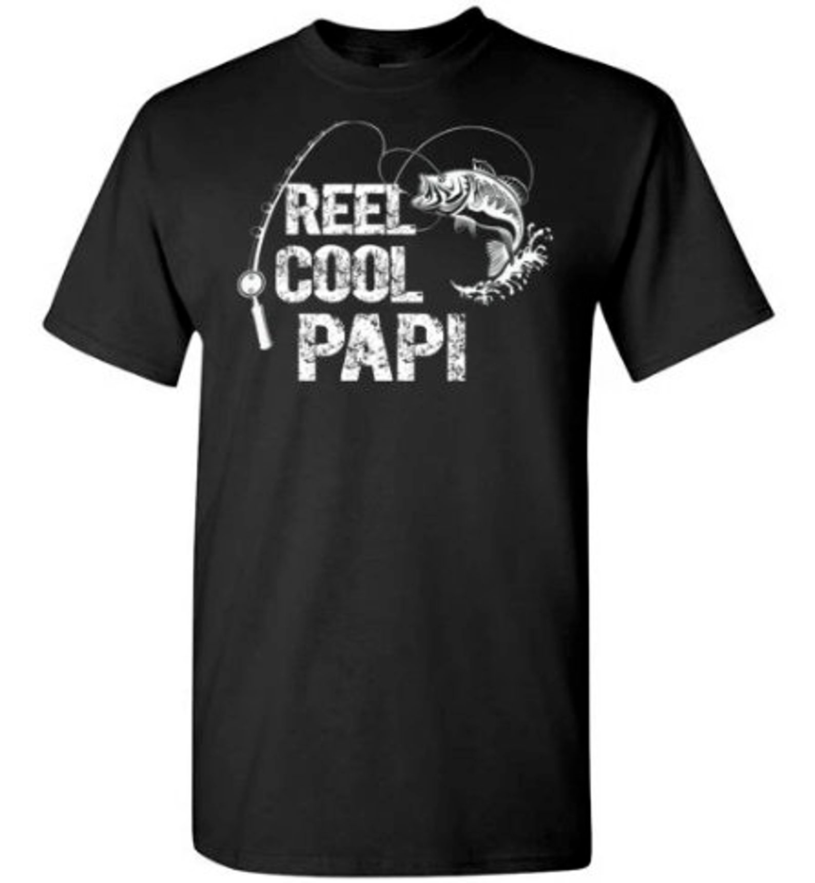 Reel Cool Papi Shirt for Men Papi Fishing Shirts Papi | Etsy