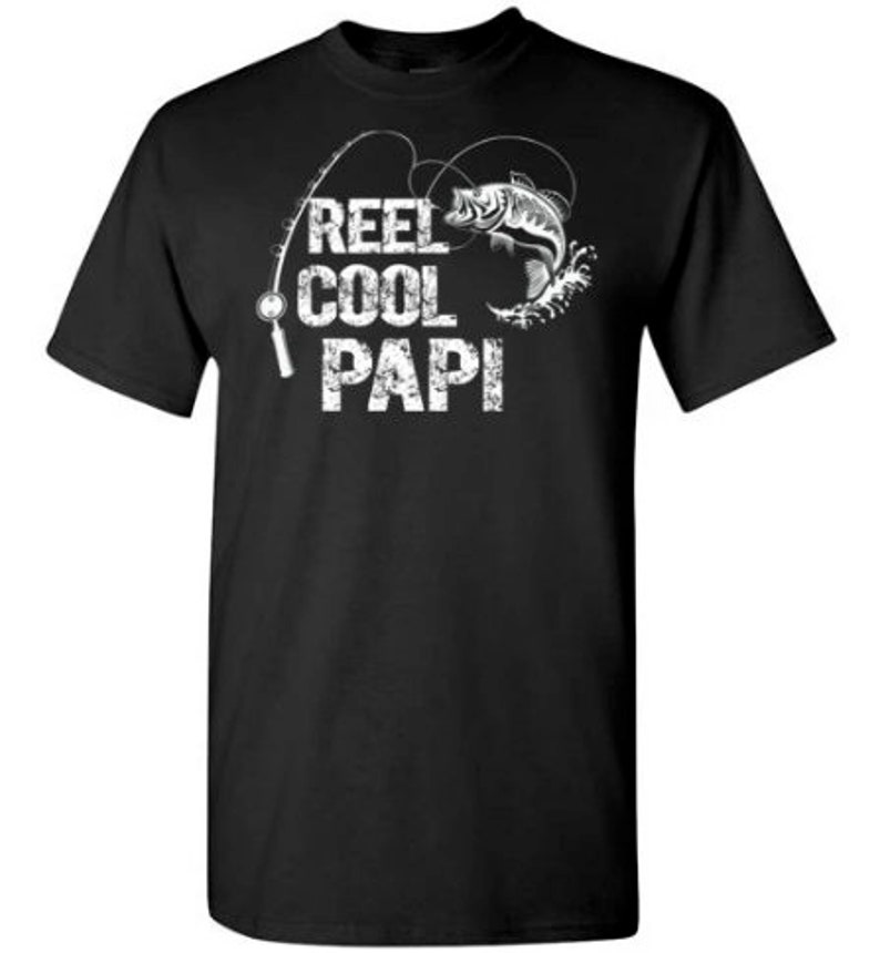 Reel Cool Papi Shirt for Men Papi Fishing Shirts Papi - Etsy