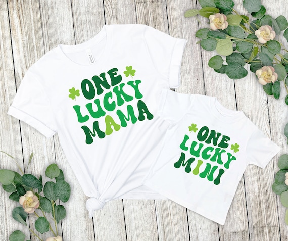 One Lucky Mama Shirt St Patricks Day Shirt Women Momma One Lucky Mama Shirt St Patricks Day Shirt Women Momma