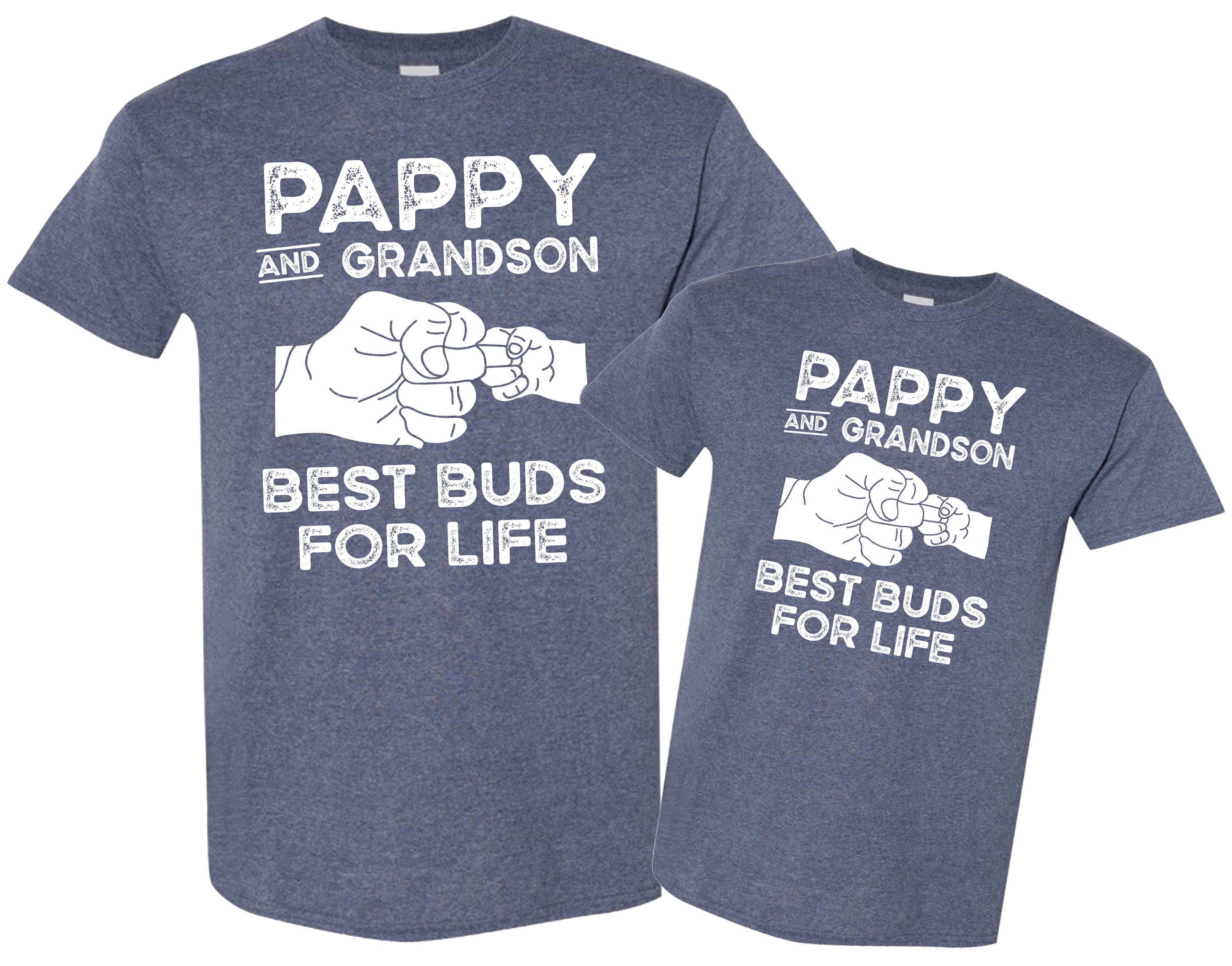 Pappy and Grandson Best Buds for Life Shirt Best Buds Shirts Etsy
