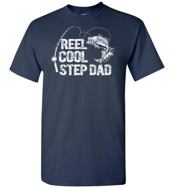 Reel Cool Step Dad Shirt for Men Step Dad Fishing Shirts Stepdad Fishing  Birthday Gift Step Father Gifts Dad Fisherman Christmas -  Canada