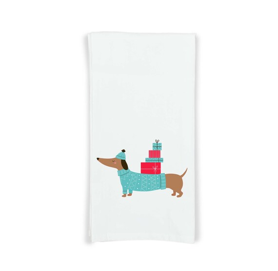 Dackel-Küchentücher - Lustige Geschirrtücher Für Hundefans, 40 X 60 Cm, Aus Saugfähigem Polyester