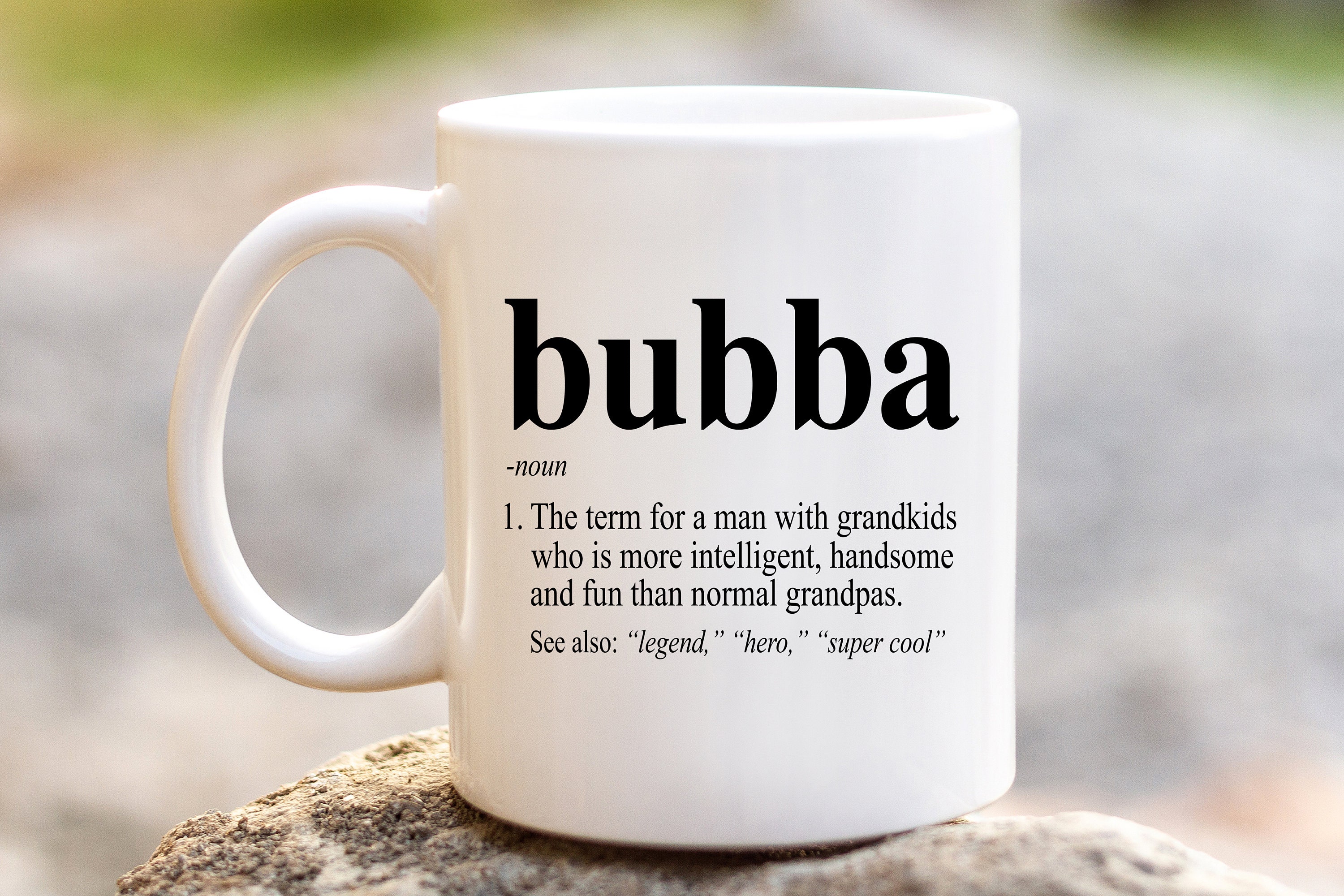 Bubba Definition Coffee Mug Bubba Defined Cup Funny Birthday Gift