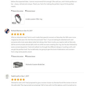 Solitaire Ruby Ring Solitaire Ruby Engagement Ring Vintage Engagement Ring Solitaire Bridal Ring Vintage Ring Bridal Solitaire Ring - Eva image 9