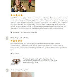 Solitaire Ruby Ring Solitaire Ruby Engagement Ring Vintage Engagement Ring Solitaire Bridal Ring Vintage Ring Bridal Solitaire Ring - Eva image 6