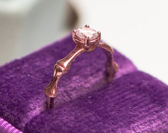 Bague de fiançailles diamant Bague Diamant Or Bague de fiançailles Classique Bague années 1920 Bague de fiançailles diamant - Charlotte