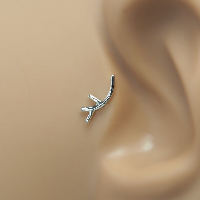 Helix 16 Gauge Stud Gauge Helix Stud 16g Helix Piercing Etsy UK