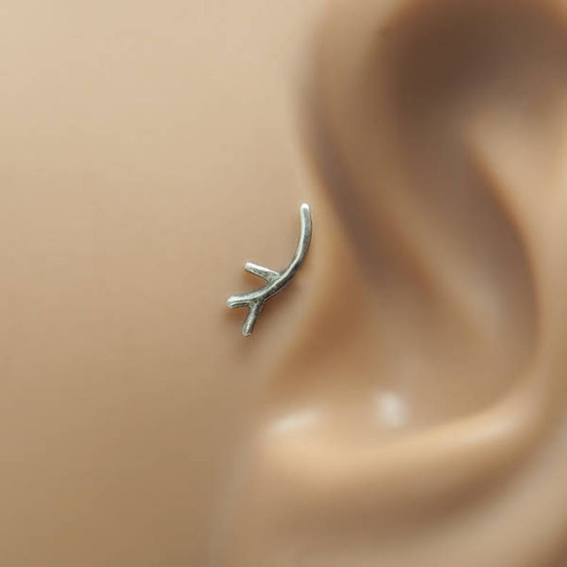 Helix 16 Gauge Stud Gauge Helix Stud 16g Helix Piercing Etsy France