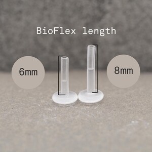 Cartilage Stud Twig - Helix Stud 16 Gauge - Cartilage Earring - Gold Helix Piercing - 16g Tragus Stud - Twig Helix Stud - Helix Earring image 8