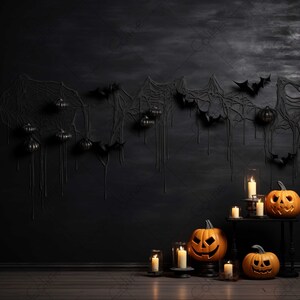 Halloween Digital Dark Background, JPG Digital Background, Digital Backdrop, Background Mockup, Digital Download