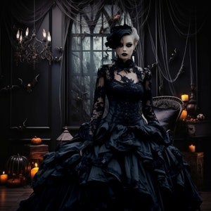 Halloween Dark Background, JPG Digital Background, Horror Scary Digital Backdrop, Background Mockup, Gothic Black Background