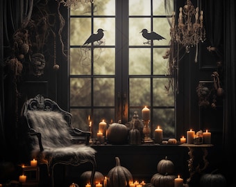 Halloween Hintergrund, JPG Digitaler Hintergrund, Digitaler Hintergrund, Hintergrund Mockup, Digitaler Download, Gothic Schwarzer Hintergrund