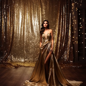 Gold Glitter Background, JPG Digital Background, Digital Backdrops, Background Mockup, Party Photo Backdrop